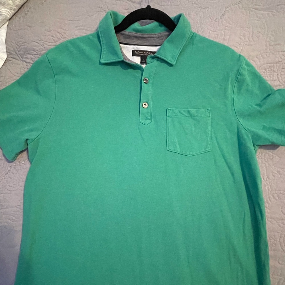 Banana Republic - Green Polo